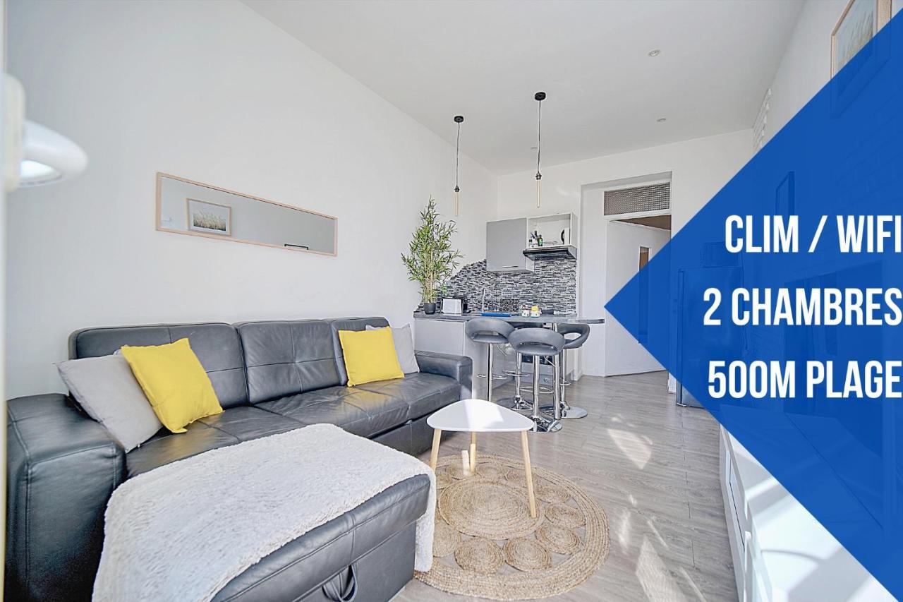 Appartement Antho - 500m Plage- Clim - Vca Cannes